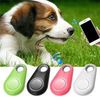 Mini Portable Smart Dog Pets Bluetooth 4.0 GPS Tracker Anti-lost Alarm Tag Wireless Child Bag Wallet Keychain Finder Locator