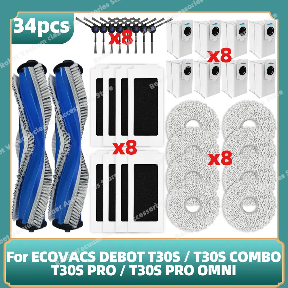 Совместим с ECOVACS DEBOT T30S / T30S