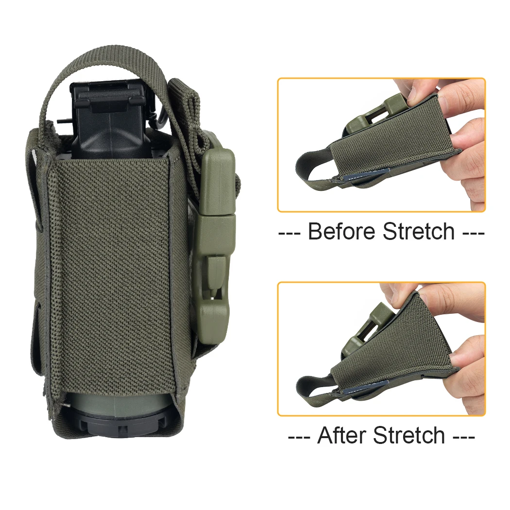 IDOGEAR Tactische Single Flashbang Pouch Tool Pouch Carrier Multifunctionele MOLLE 3593