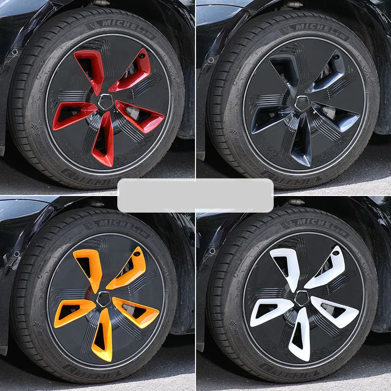 4PCS For Tesla Model 3 2021 2022 18 Inch Hub Cap Original Car Replacement Wheel Cap Automobile Hubcap Full Cover Accessories