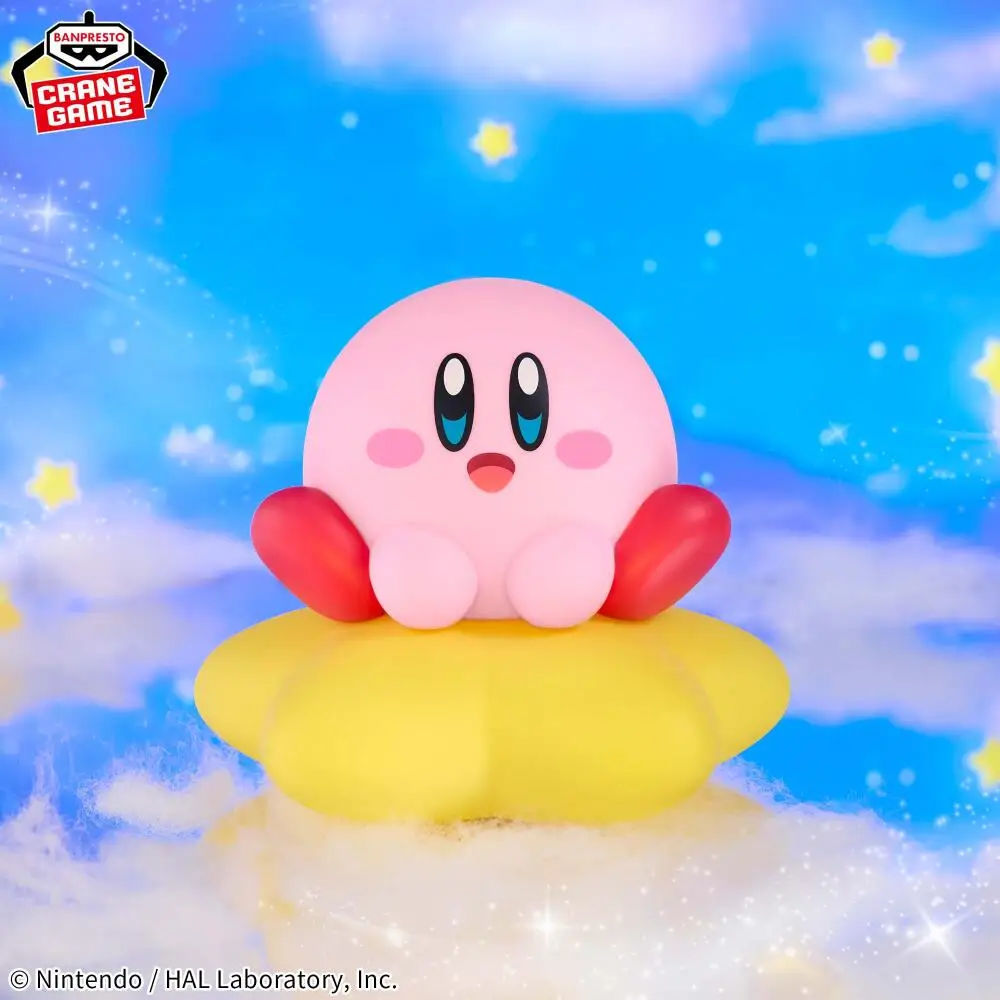 Auf Lager Original BANPRESTO SOFVIMATES Kirbys Dream Land Warp Star Kirby Figur Anime Modell Spielzeug