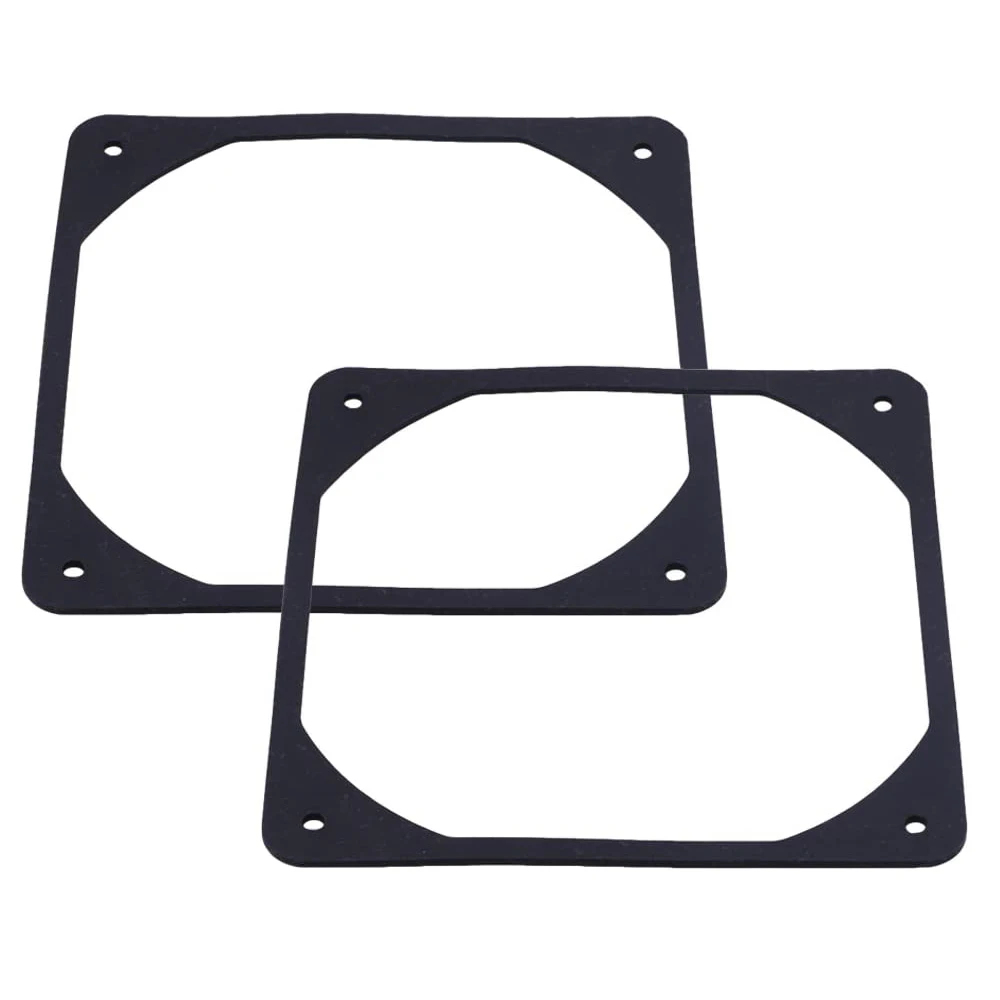 10 шт., силиконовые прокладки для вентилятора, 120 мм