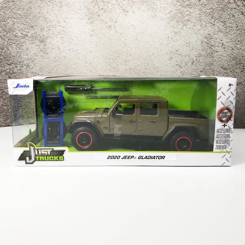 Jada 1:24 Fast and Furious 2020 jeep gladiator Off-road car High Simulation Diecast Car Metal Alloy Model Car Gift Collection