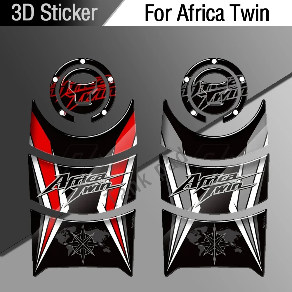 

For 3D resin sticker kit for Honda Africa Dual 2016-2019 motorcycle fuel tank pad protector