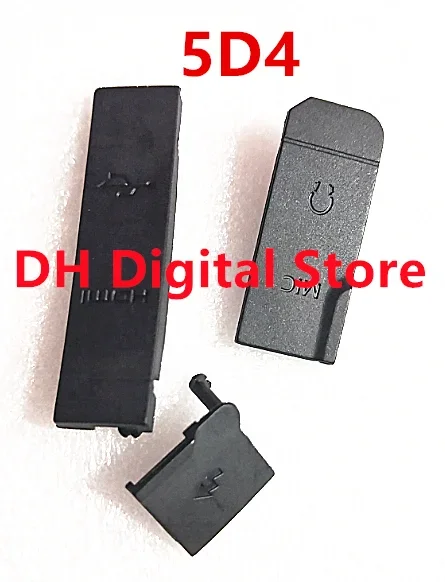 High-quality USB/HDMI-compatible DC IN/VIDEO OUT Rubber Door Bottom Cover For Canon EOS 5D 5D2 5D3 5D4 6D 7D 40D 50D 70D 400D