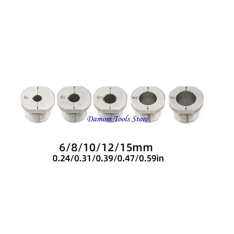57BE Drilling Sleeve Drill Bushing Adapter for Woodworking Hole Drilling Round Dowel Locator Carpenter Tool Accessory