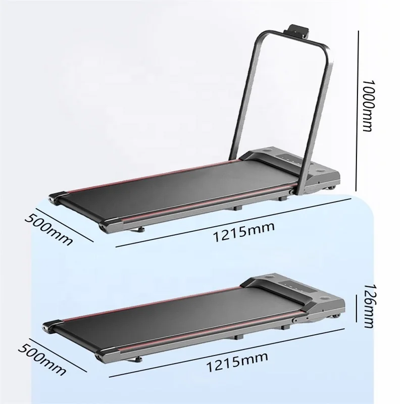 Folding Portable Walking Pad Mini Under Desk Treadmill Running Machine Foldable Fitness Electric Home