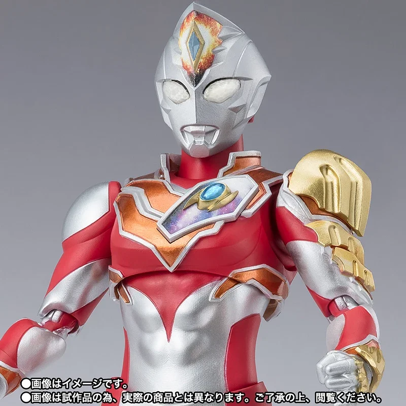 BANDAI Original S.H.Figuarts Anime Figure Ultraman Decker STRONG TYPE Action Figure Collectible Model Toys For Boys Girls Kids