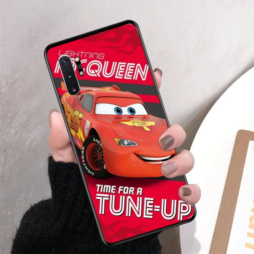 Disney Cars Lightning McQueen Phone Case For Samsung Note 8 9 10 20 pro plus lite M 10 11 20 30 21 31 51 A 21 22 42 02 03