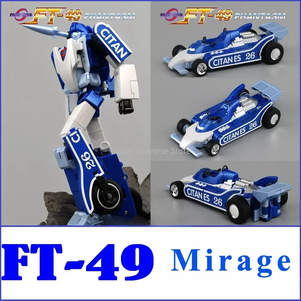 Transformation Original FansToys FT-49 FT49 Mirage PHANTASM Mp Ratio Action Figure Robot Toy With Box