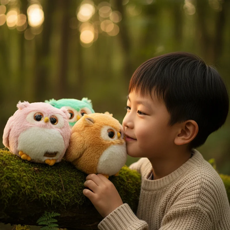 11Cm Kawaii Owl Plu…