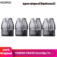 Original VOOPOO Vmate Cartridge V2 Pod 3ml for Vmate kit/Infinity V.THRU Pro Electronic Cigarette