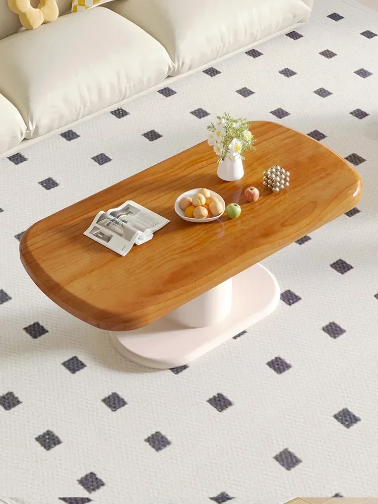 

Импортный электрический подъемный стол для еды из цельного дерева, домашний стол, современный верстак для небольшой квартиры, гостиной