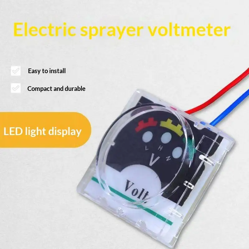 

Electric Sprayer Ammeter Charging Test Component With Adjustment Switch For System Diagnostics And Power Monitoring