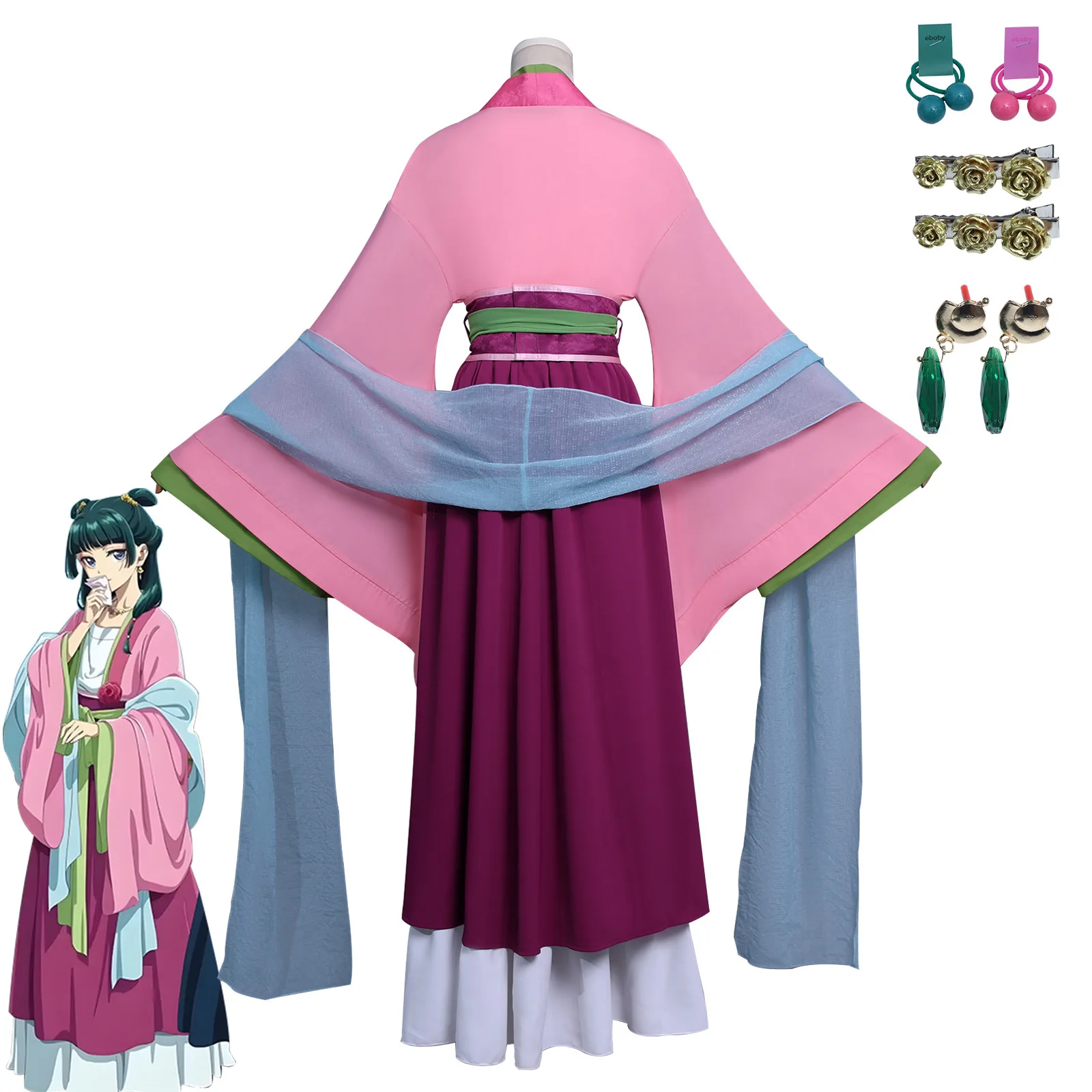 

Костюм для косплея «Шпот наркотика» для девочек, кошка, сад, вечеринка, Ханфу, косплей, 2D костюм персонажа аниме