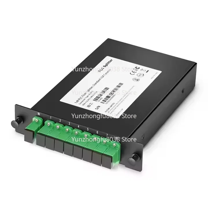 1X8 Optical PLC Splitter High Quality Standard LGX Metal Box