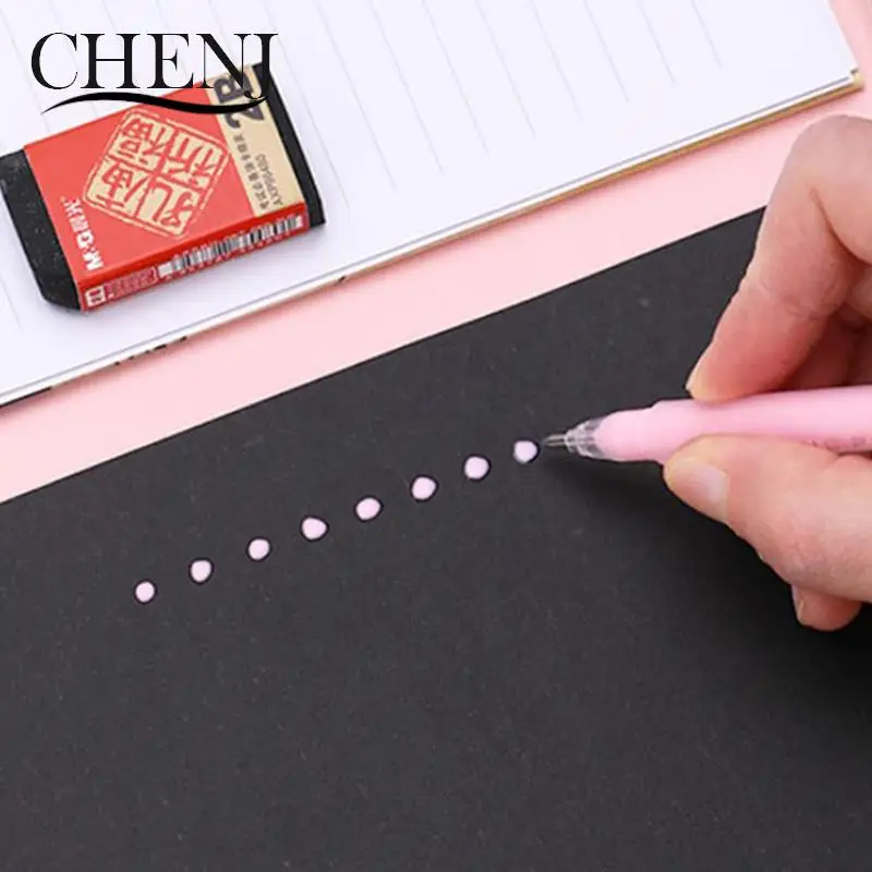 Mohamm Solid Glue Stick Pen Shape Candy Color Quick-drying High Viscosity Creative Students Stationery