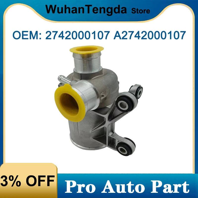 A2742000107 2742000107 Electronic Water Pump for Mercedes Benz 2015-2019 C300 GLC300 SLC300 Sprinter