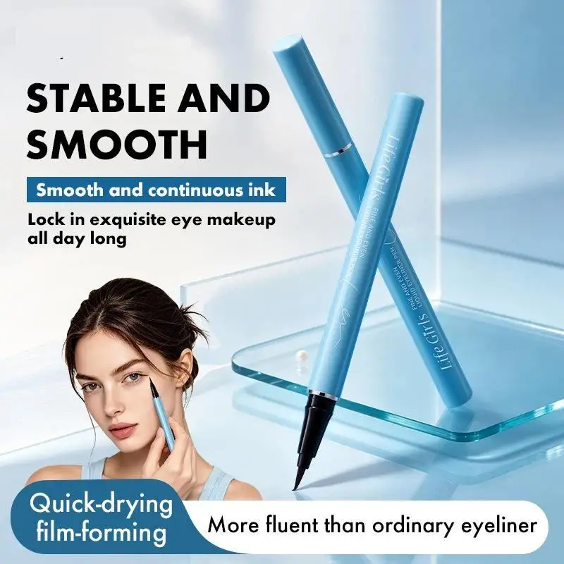 Life Girls Liquid Eyeliner Pen With Smooth Continuous Ink Quick Drying Perfect For Daily Makeup All Day Wear