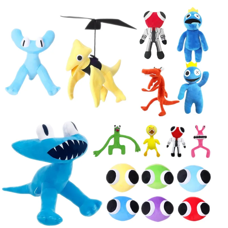 Purple Rainbow Friends Chapter 2 Cartoon Character Soft Plush and Garten Of Banban Plush Toy Doll halloween Gift Kids Plush Toy
