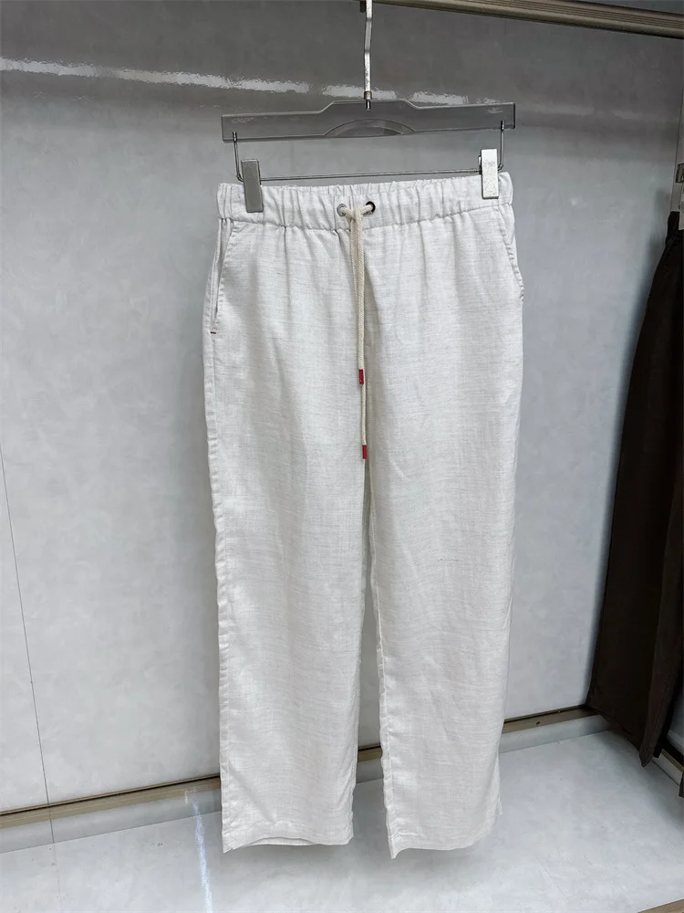 KITON Klassische Freizeithose für Herren mit elastischem Bund und Kordelzug