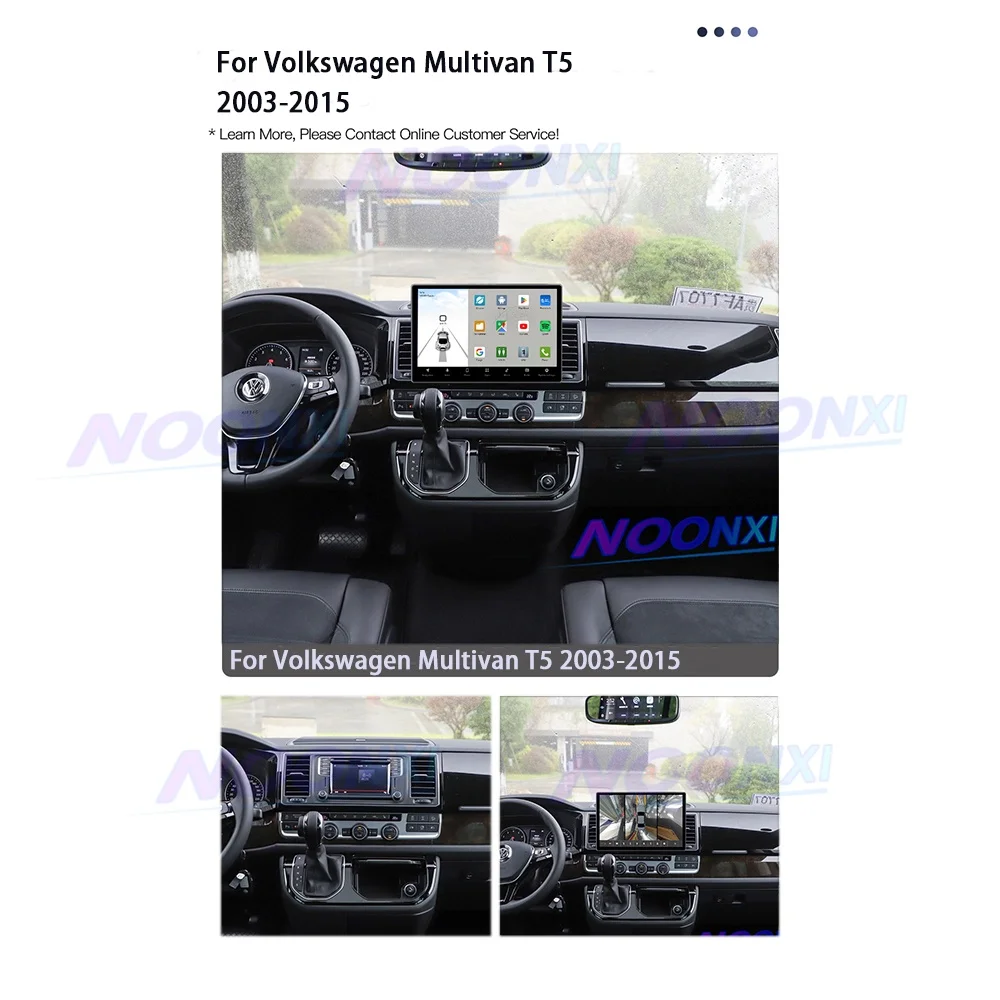 Android auto Car Radio Player For Volkswagen Multivan T5 2003-2015 Multimedia GPS Navigation autoradio Support Carplay Qualcomm