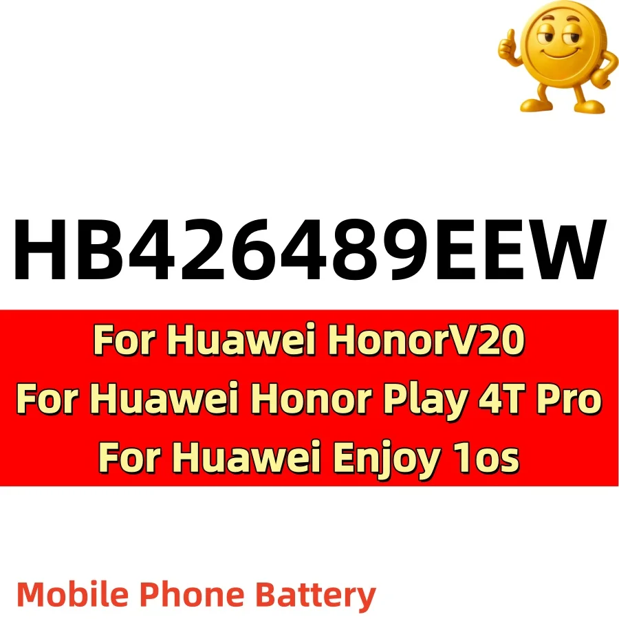 100% Original High Quality HB426489EEW 4950mAh For Huawei Enjoy 10S Mobile Phone Battery+Free tools