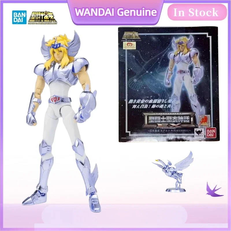 

Оригинальные BANDAI Saint Cloth Myth EX Cygnus Hyoga новая бронзовая ткань Saint Seiya в наличии Аниме фигурки модели игрушки