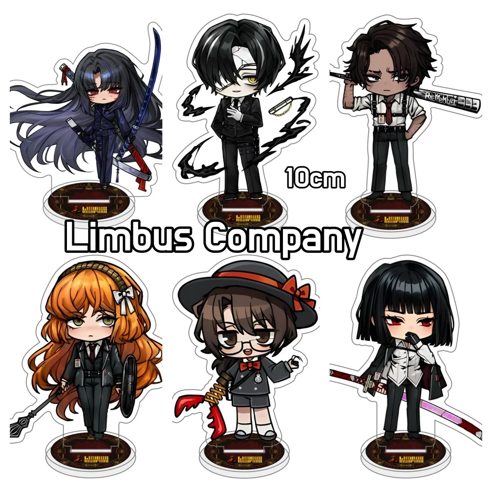 10cmLimbus Company Yi Sang Acrylic Stand Faust Model Display Anime Goods Collection Desk Decoration Ornament Accesorios keychain