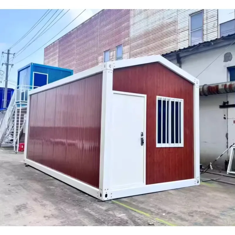 20ft Flat Pack Prefabricated Container Tiny Homes Portable Mobile Modular Living Detachable Container Houses