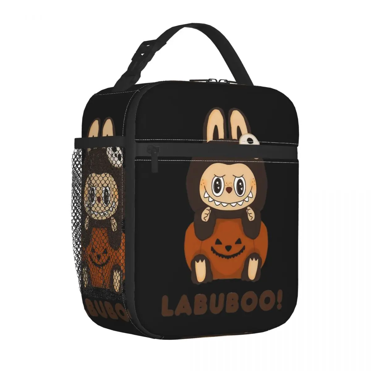 Labubu Pop Mart Popmart Dolls Thermal Insulated Lunch Bag for Portable Food Bag Container Men Women Thermal Cooler Lunch Boxes