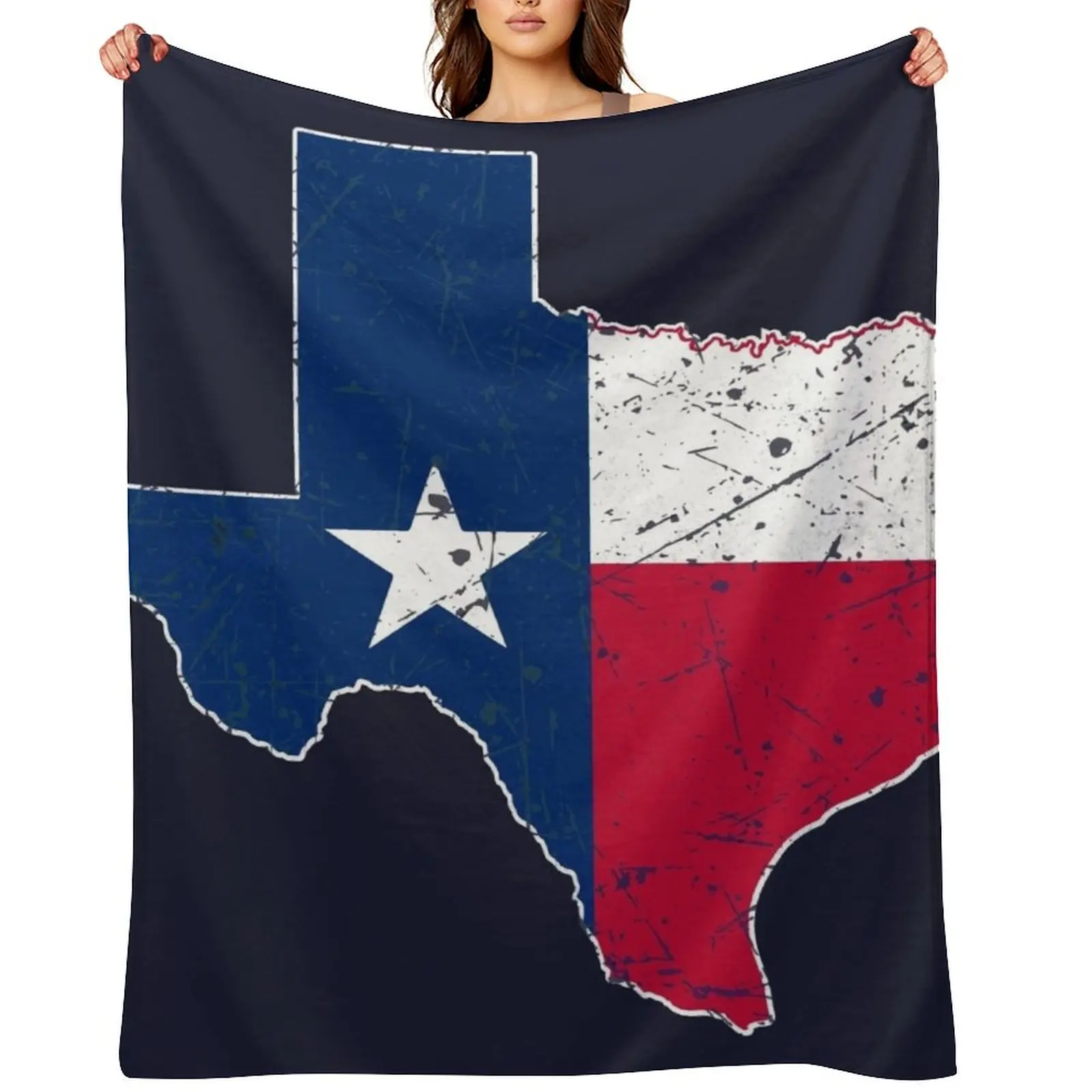 

Texas Map Throw Blanket Fashion Sofas Luxury Thicken anime Bed Blankets