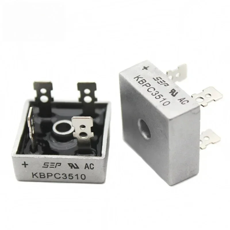 2PCS Rectifier KBPC3510 35A 1000V KBPC5010 50A 1000V Single Phase Bridge Rectifier Diodes Electronic Components