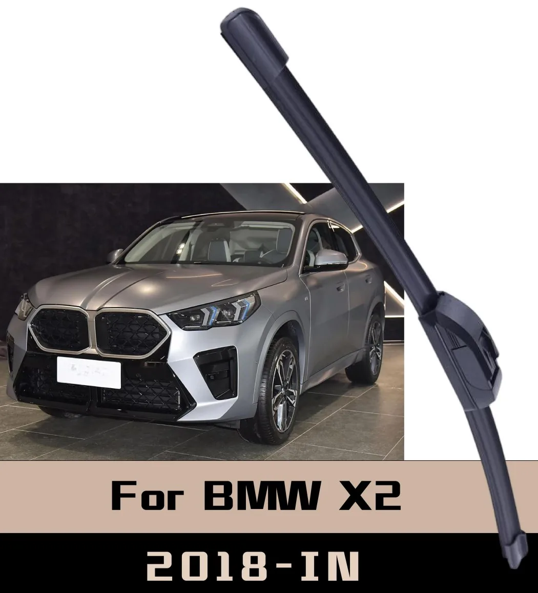 2 قطعة لسيارات BMW X2 2018-IN ممسحة شفرات الممسحة الأمامية الزجاج الأمامي نافذة فرش