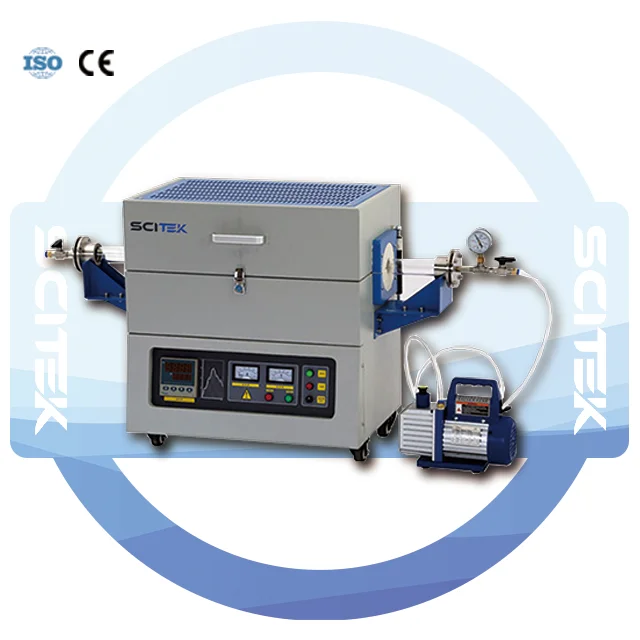 SCITEK Rohrtyp Muffelofen 1700 Grad Mosi2 Heizung Muffelofen