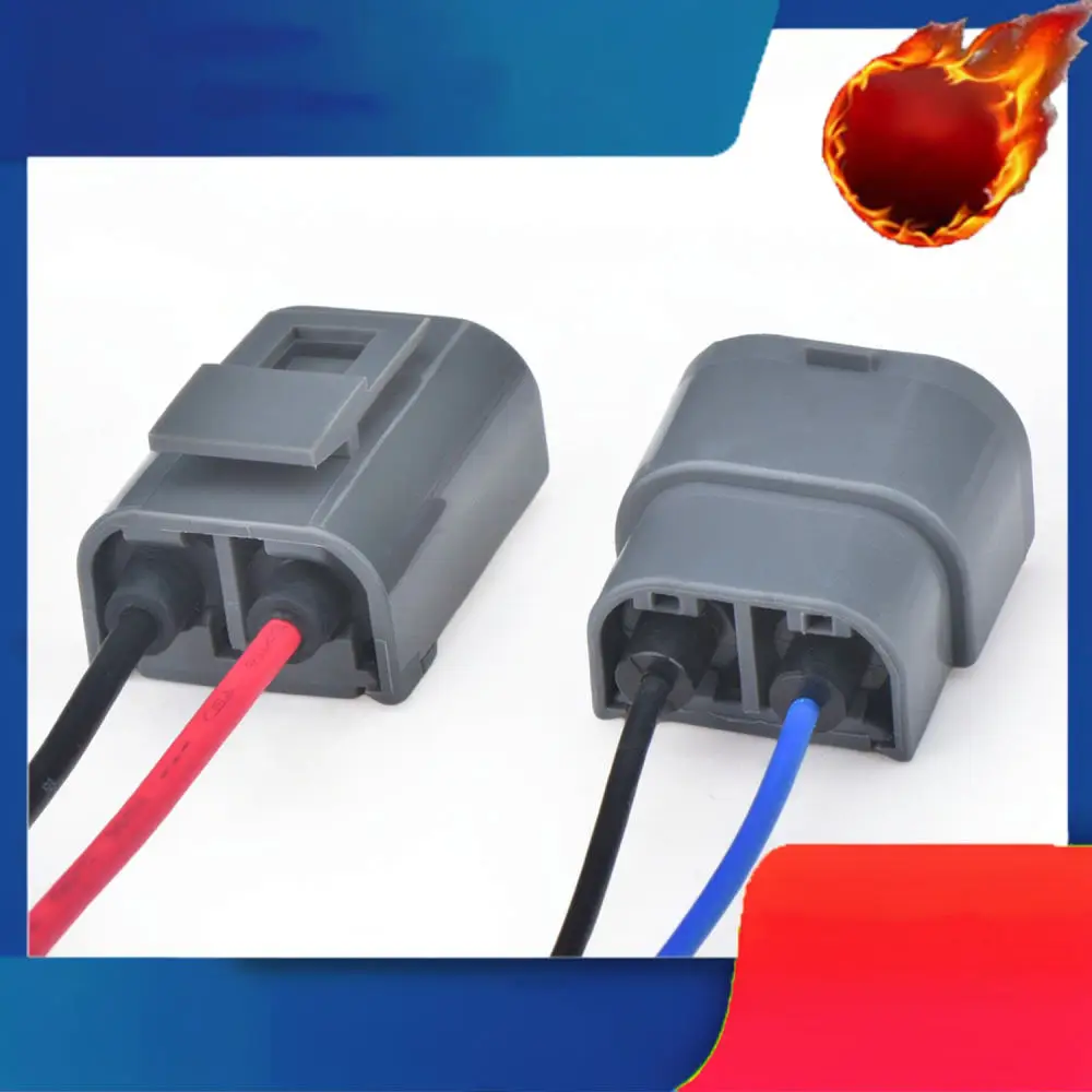Electrical Wiring Harness Connector 2 Pin For Volvo Oil Pressure Sensor 9144275 3523813 Automotive Repair Socket Plug view 5