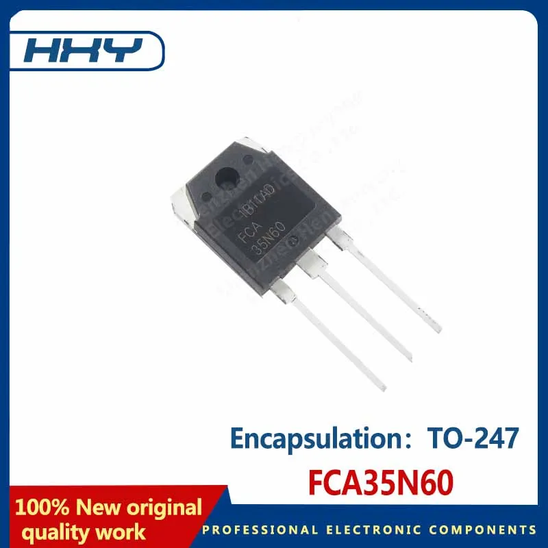 10PCS  FCA35N60 package TO-247 600V N-channel MOS FET