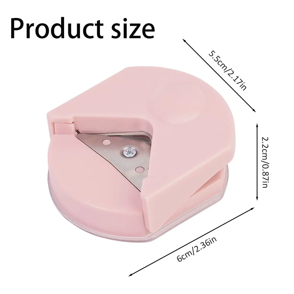 R4 Corner Rounder Portable Paper Cutter Card Photo Cutter Right Angle Trimming Cutter DIY Handmade Scrapbook Tool