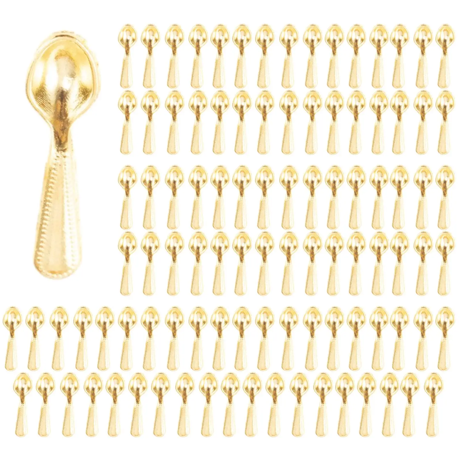 4x 100 sztuk Zastawa stołowa do domku dla lalek w skali 1/12, dekoracje do domku dla lalek, miniaturowe akcesoria kuchenne, zestaw do zabawy w kuchnię dla chłopca