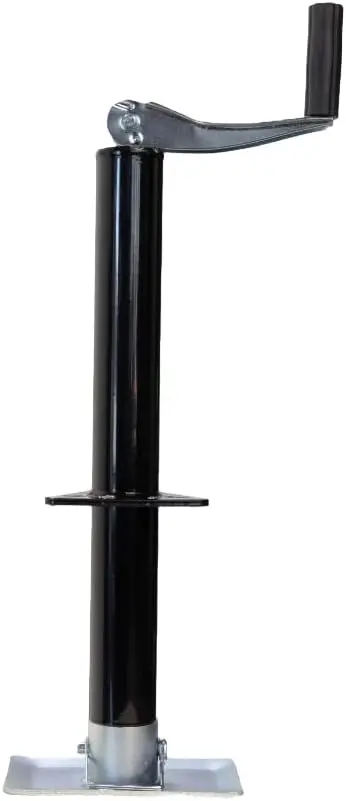 

Сверхмощный ручной домкрат для прицепа 5000 фунтов с прямоугольной подставкой для фургонов, кемперов, лодок и полезных прицепов