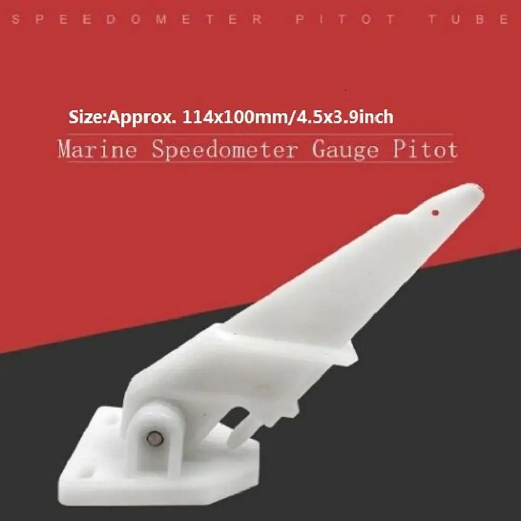 เรือ Speedometer Pickup Up Pitot Tube Assembly 80 MPH Universal