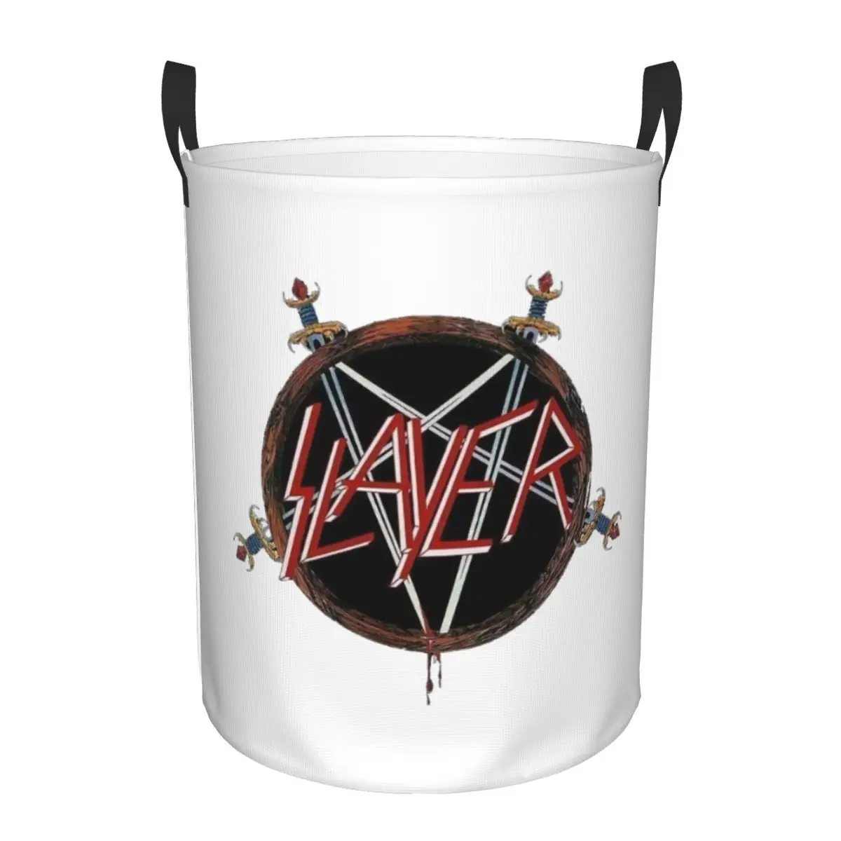 

Корзины для грязного белья с логотипом Slayers, складные, большие, водонепроницаемые, для одежды и игрушек, для дома и детской комнаты