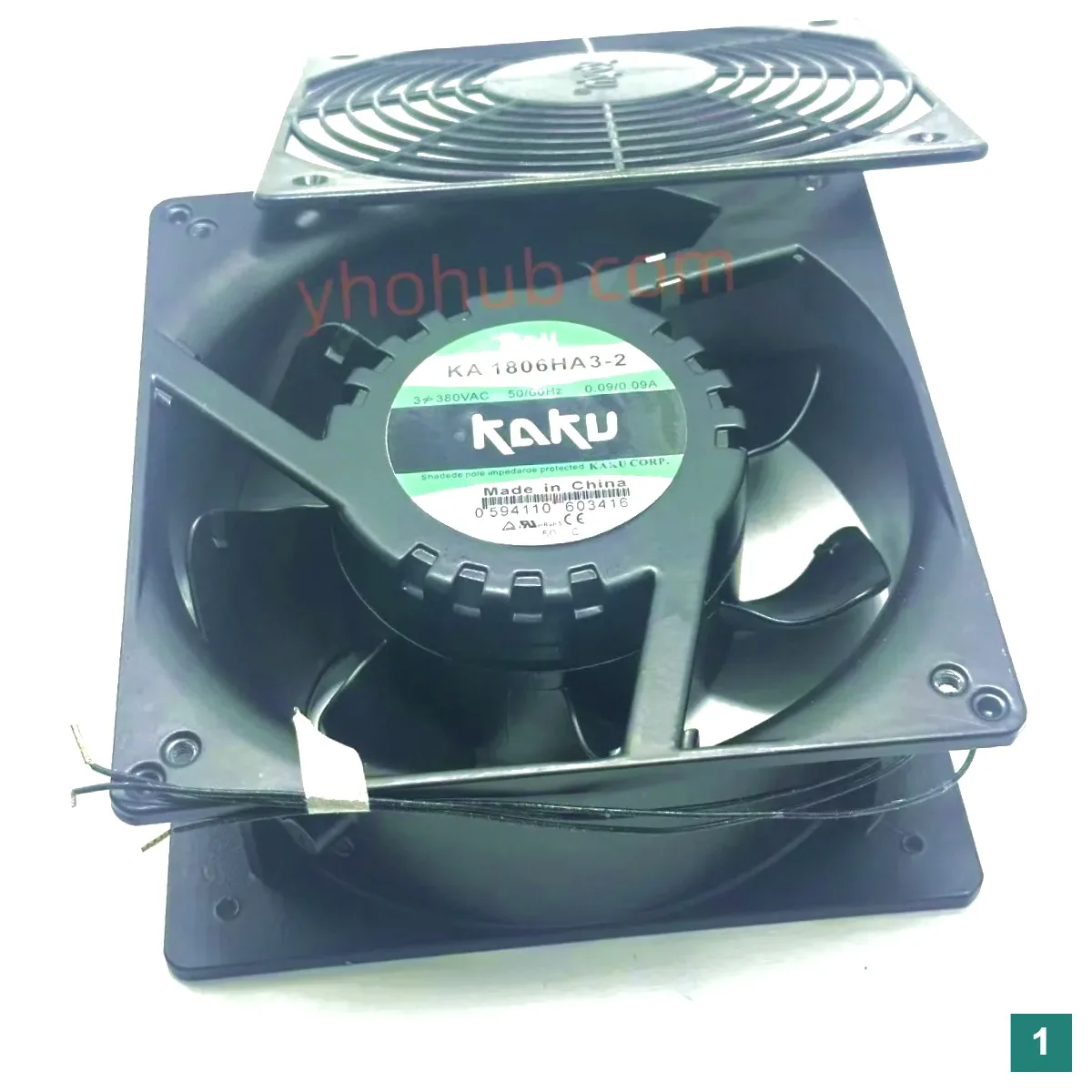 KAKU KA1806HA3-2   0.09A 180X180X65mm Server Cooling Fan