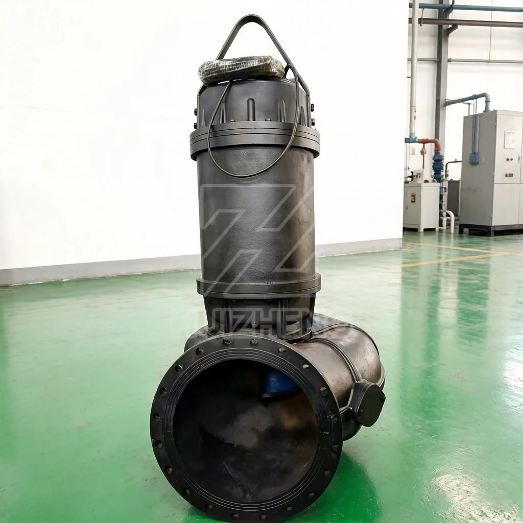 HUIZHENG WQ Cast Iron DC Motor Submersible Sewage Pump Grinder System  Tanks Residential High Efficiency ISO9001 CE Certified