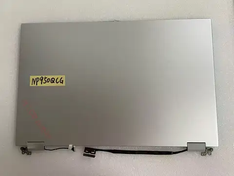 터치 상단 부품 LCD 디스플레이 스크린 어셈블리, 삼성 갤럭시 북 플렉스 NP950QCG NT950QCG 950QCG 용 BA96-07387B, 15.6 인치
