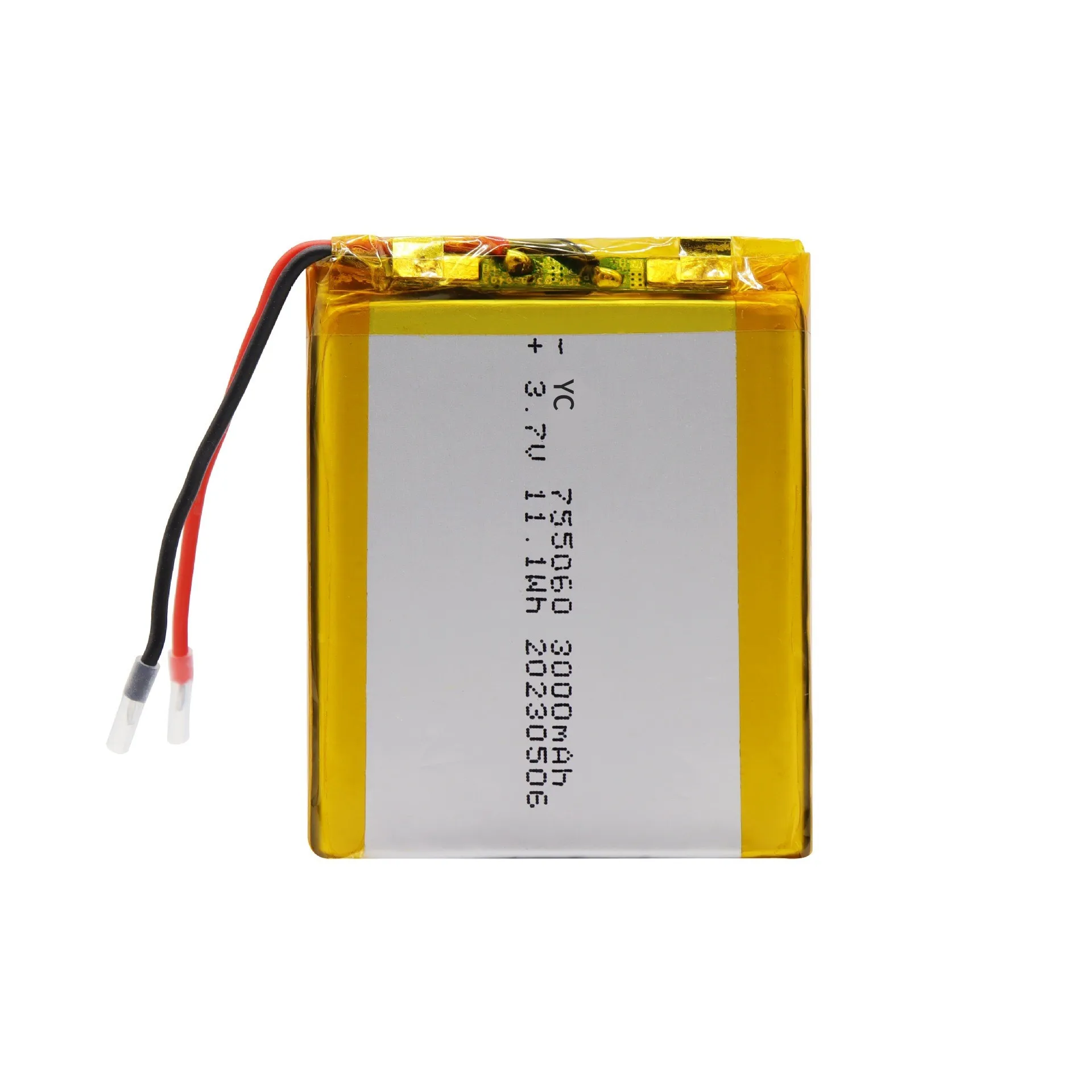 buy more will cheap Polymer lithium-ion battery 755060 3.7V 3000mah with large capacity, please feel free to inquire