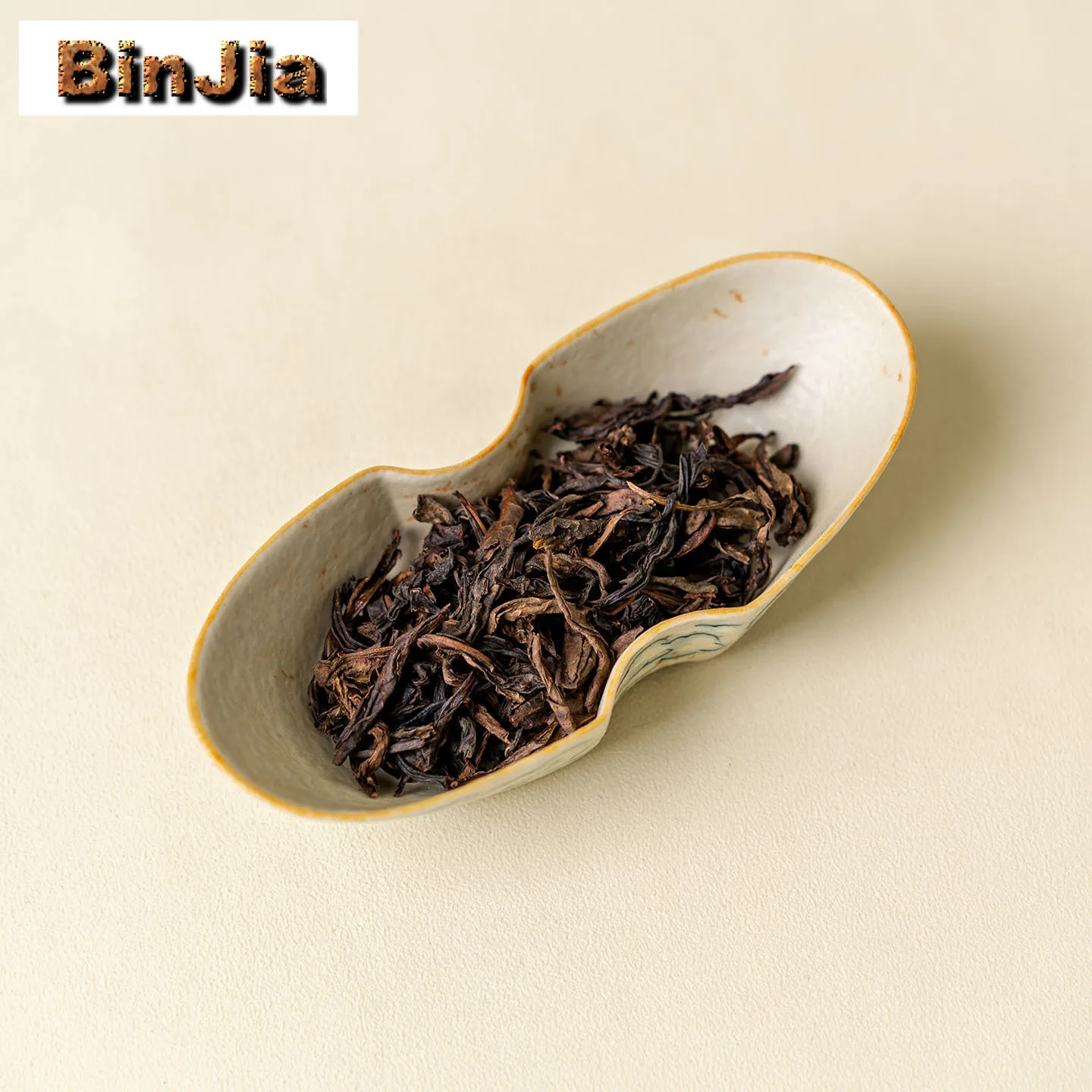 الكراميل Underglaze رسمت باليد سحابة الشاي مغرفة فاخرة مجرفة Chahe المنزلية الصحوة مغرفة شاي درينكوير الحلي لوازم