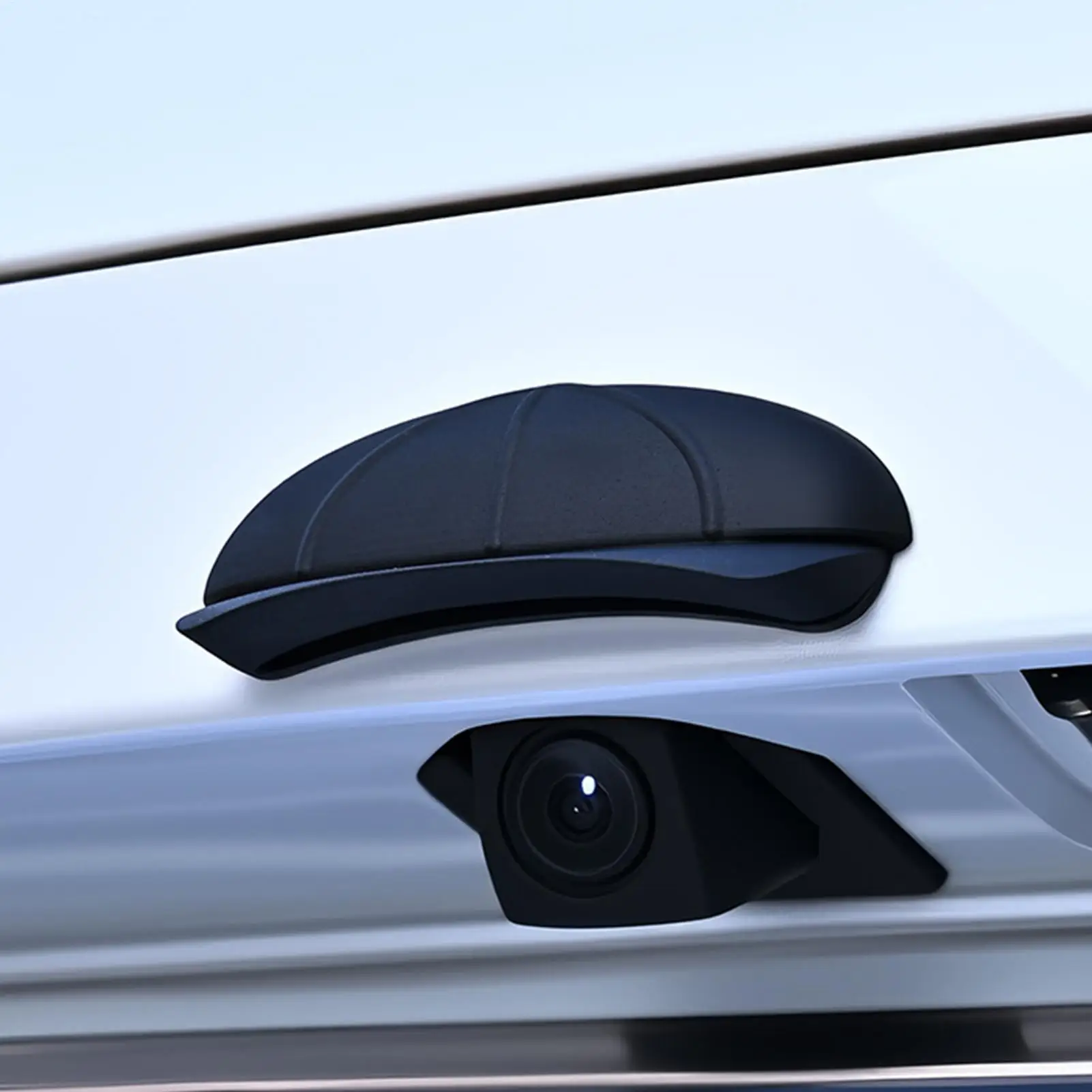 

Waterproof Backup Camera Rain Cover Ensures HD Visibility in Rain/Snow Strong Adhesive Silicone Protector for Reversing Cams
