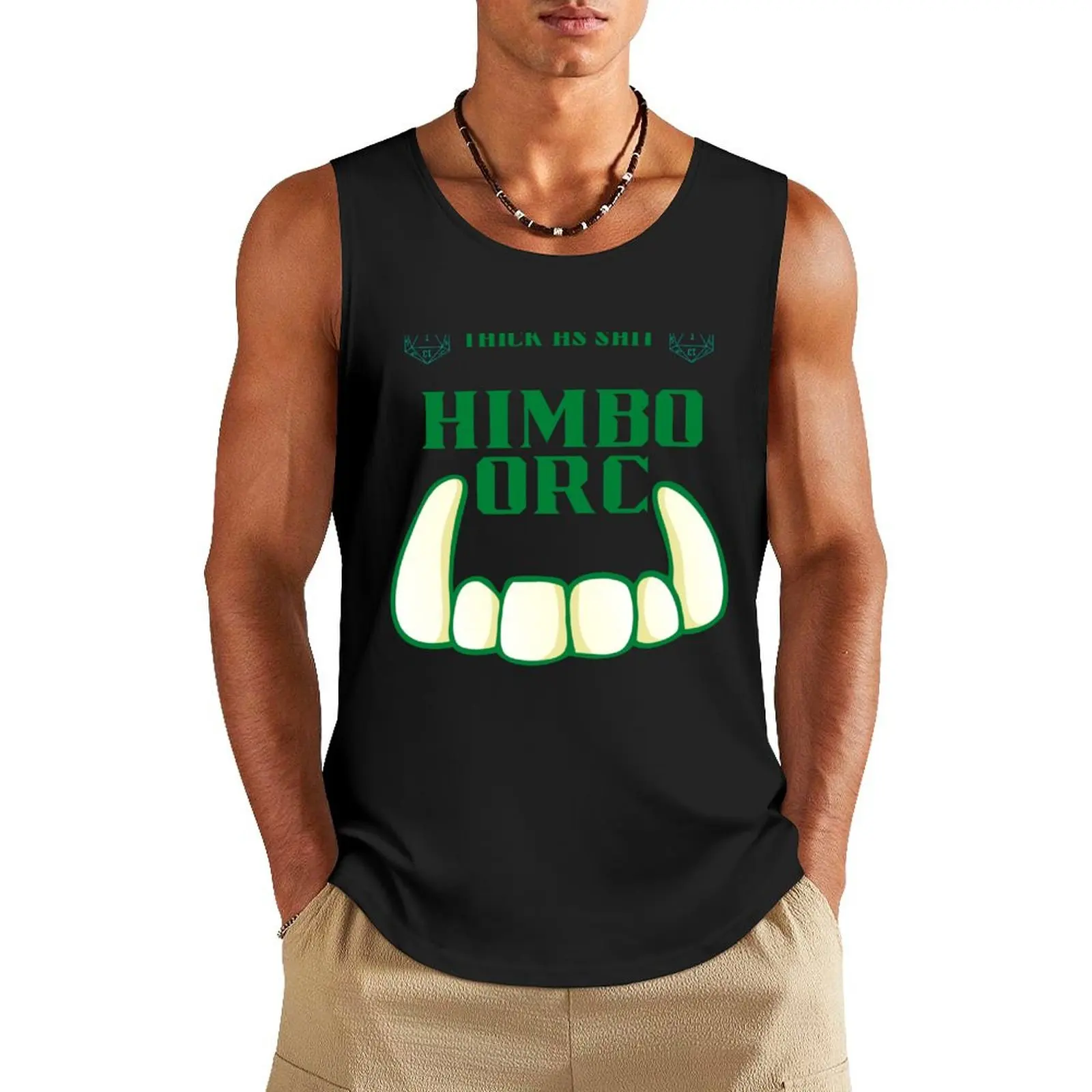 

Himbo Orc Tank Top gym clothes man t-shirts for Men's gym sleeveless gym shirts male sleeveless shirt man