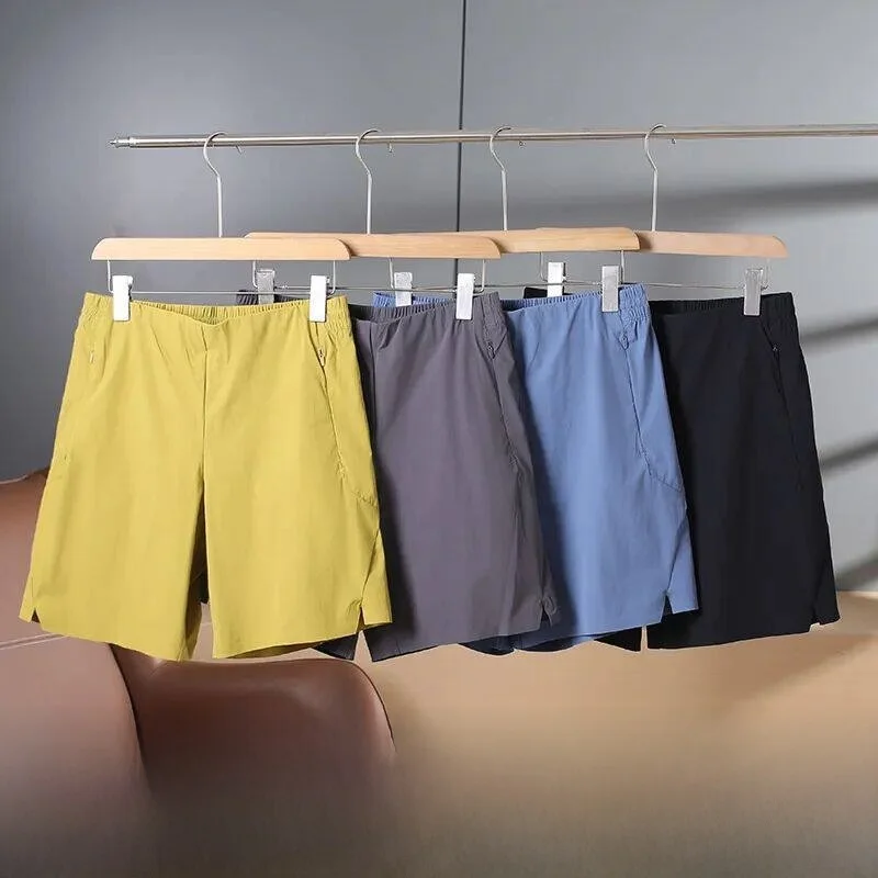 

Training Series Men's Running Fitness Shorts Quick Dry Woven Fabric Standard Fit Summer Collection Athletic Wear Male Model